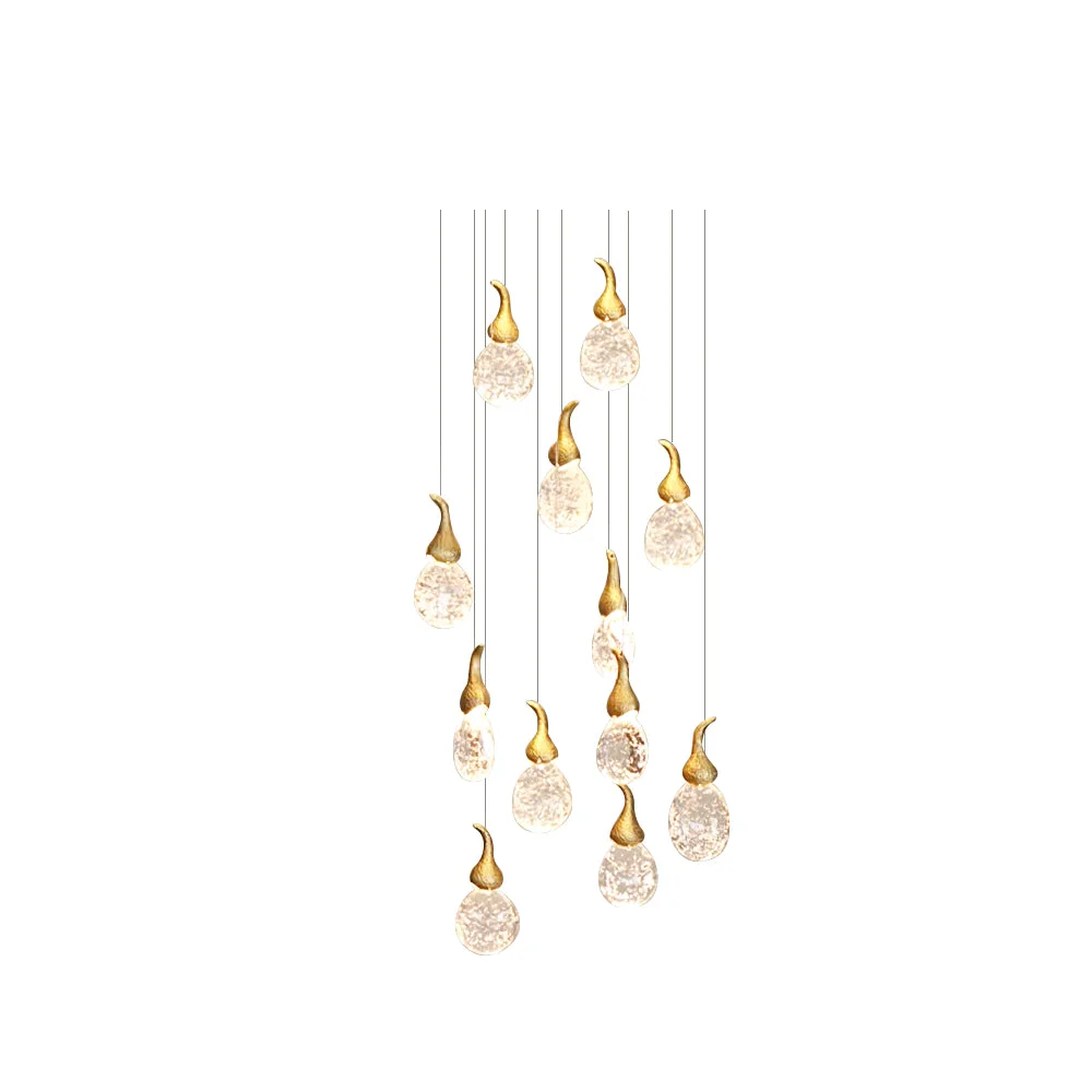 Soft Leo Bubble Chandelier Solid