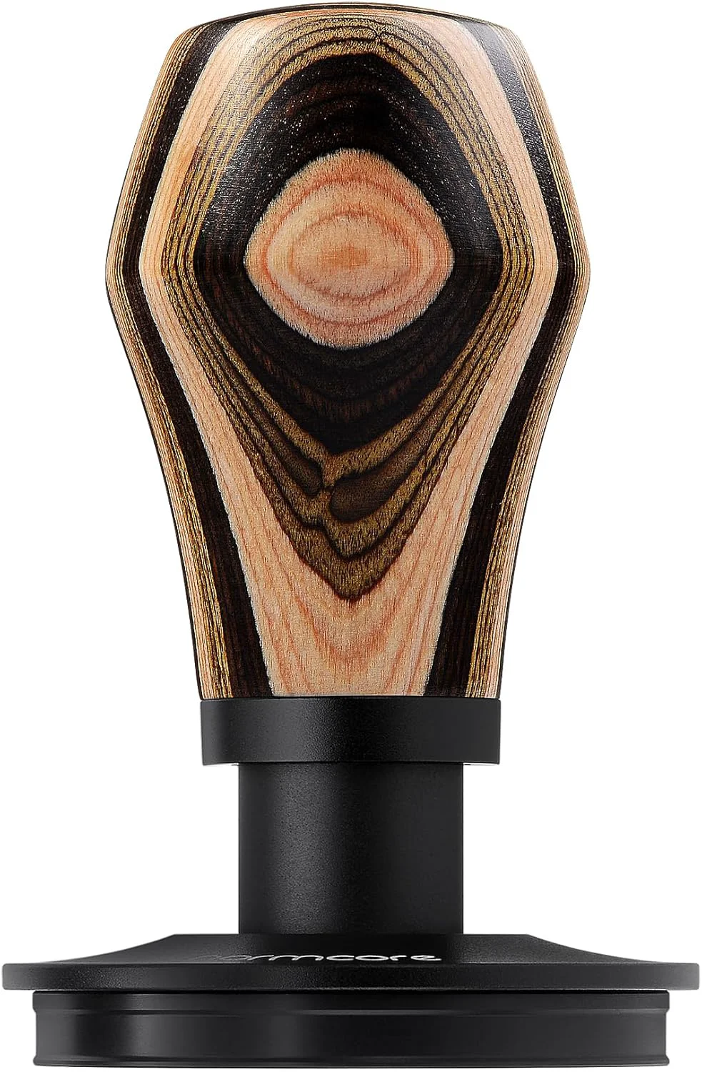 Top-Quality Normcore 58mm Espresso Tamper V4.1 Spring Loaded Coffee Tamper Compatible with 58mm Portafilter Baskets Titanium PVD Coating Flat Base Authentic