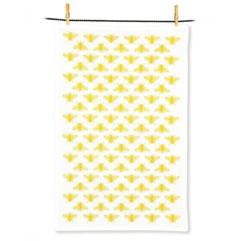 Professional Honey Bee Tea Towel Flexible