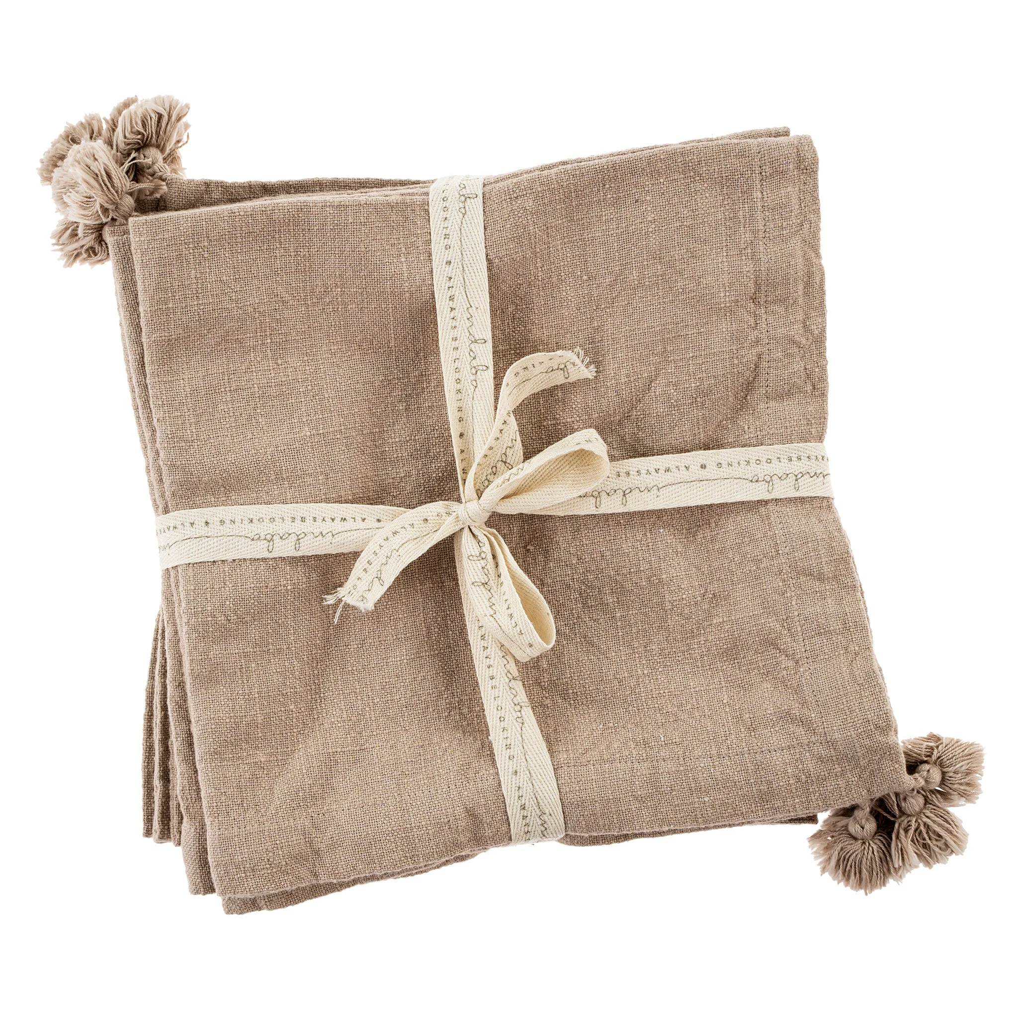 Classic Tassel Napkin Fawn Dependable