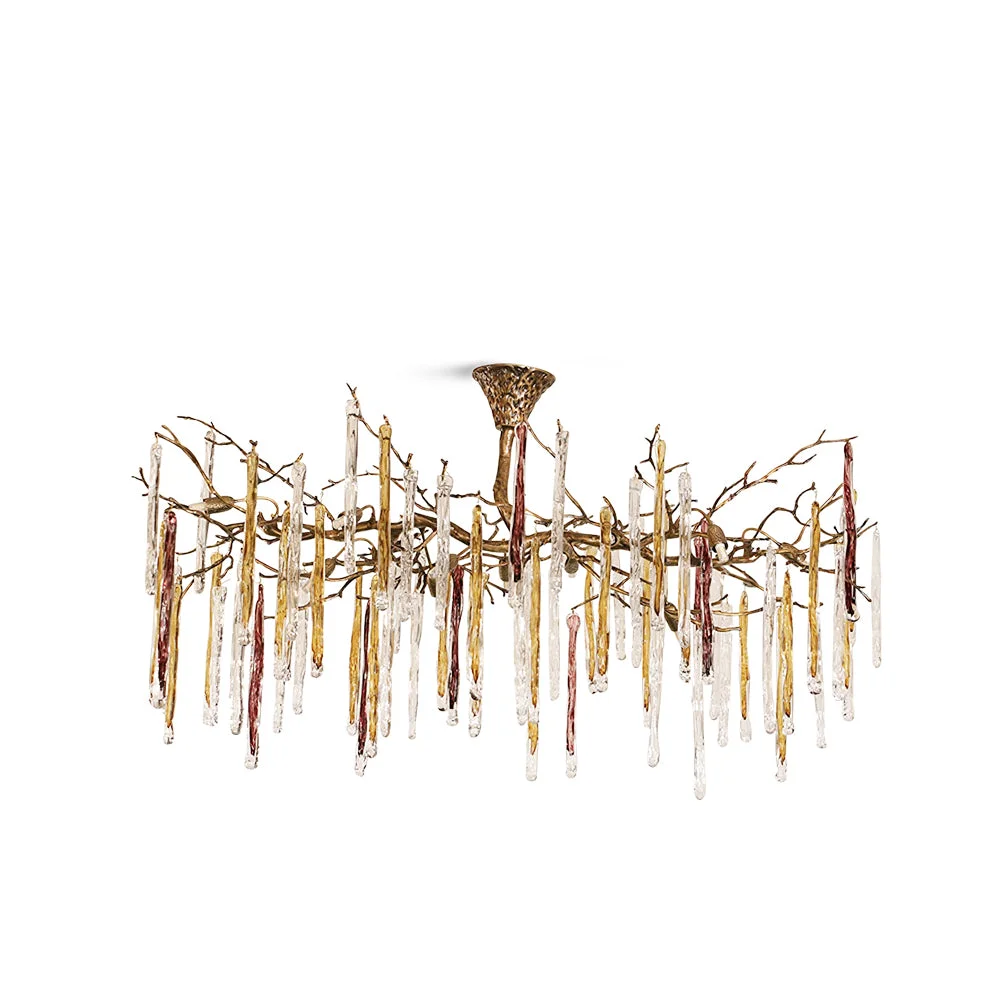 Original Design Glamour Dripstone Chandelier Expertly Made