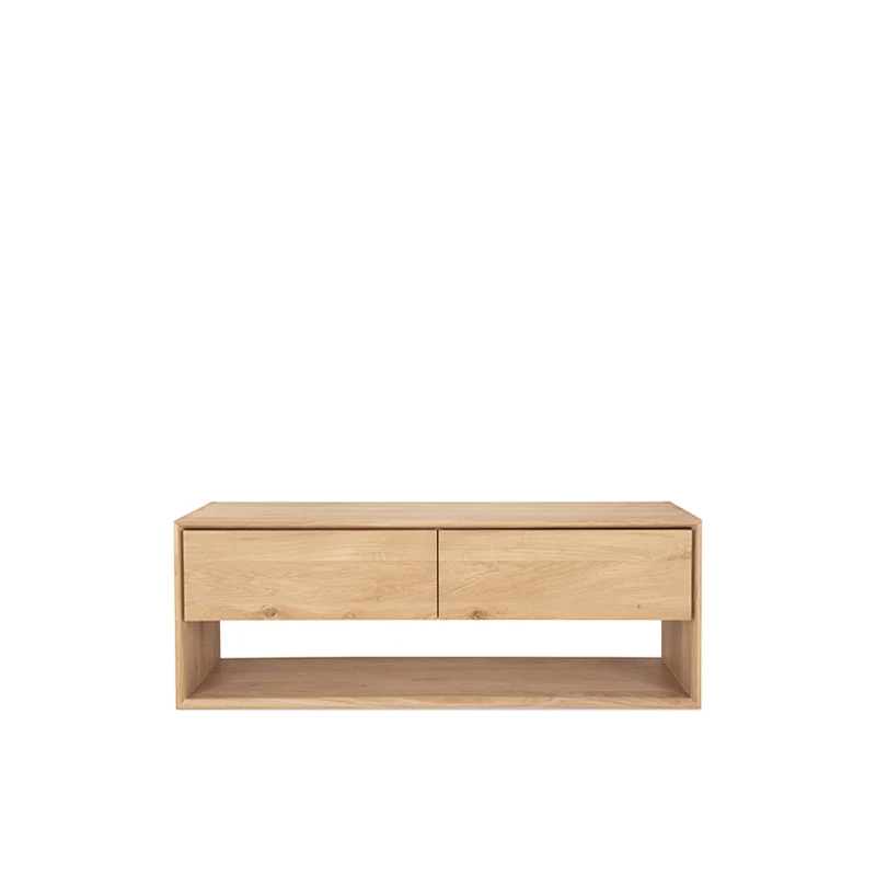 Organic Nordic TV Console Oak 120cm Professional