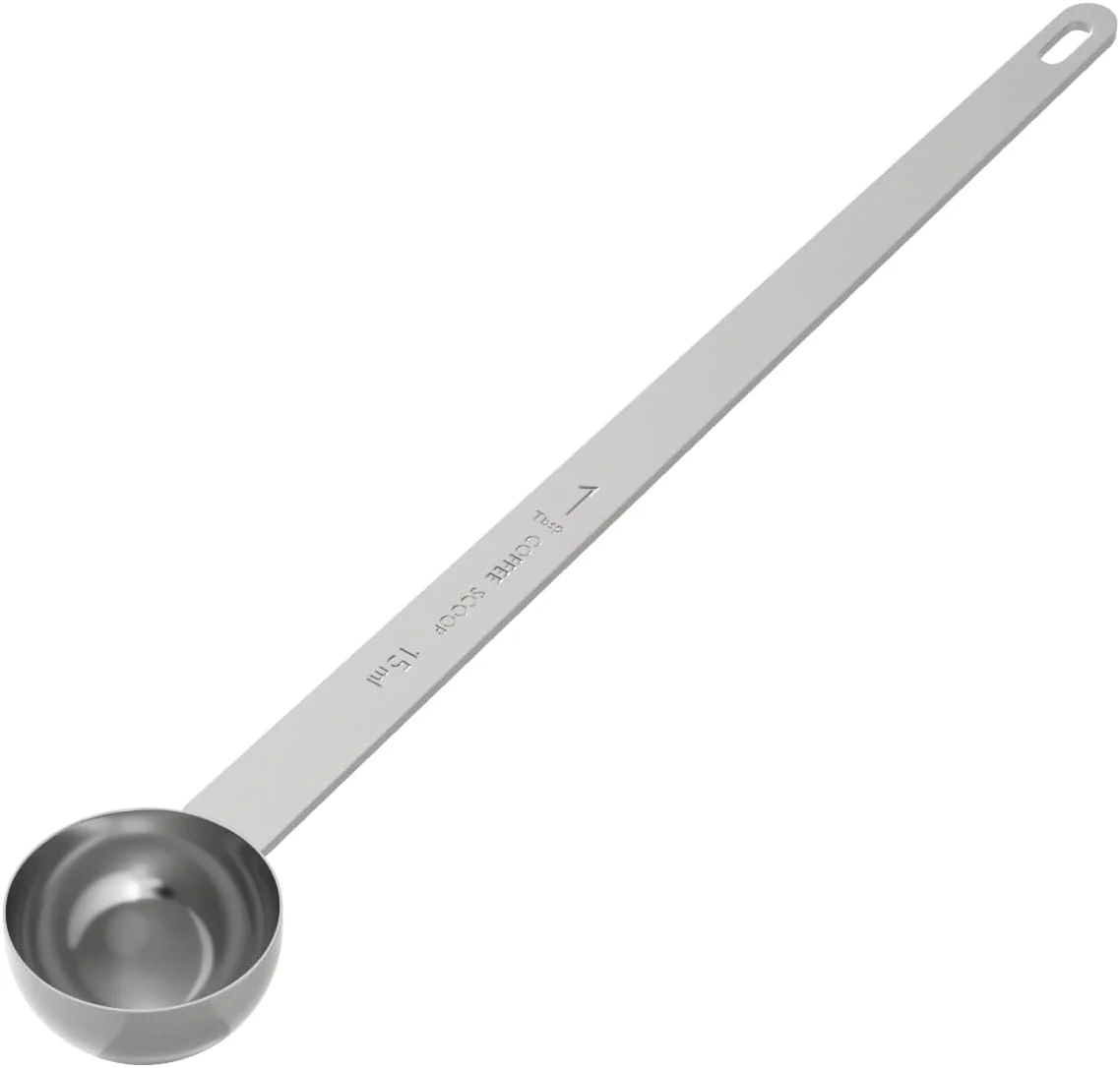 Clean 1PCS Extra Long Handle Coffee Scoop 1Tbsp 15ml Measuring Spoon Comfortable