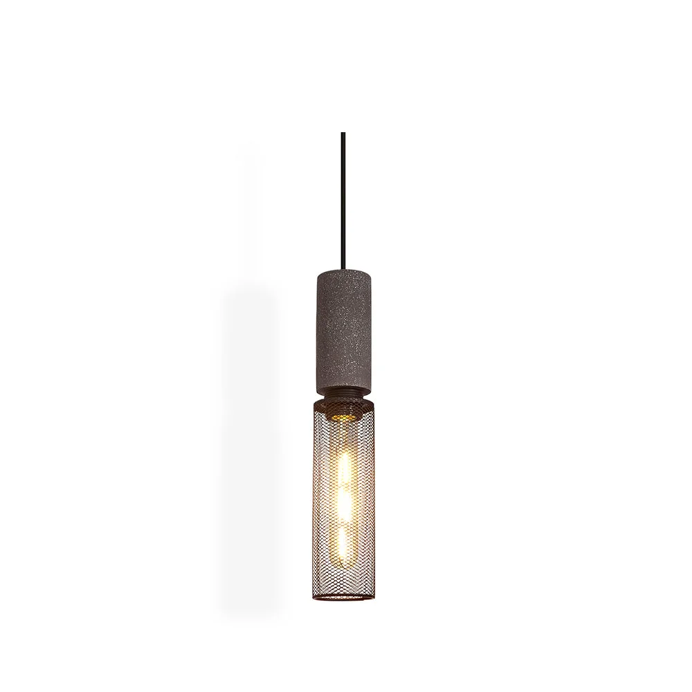 Solid Concrete Industry Pendant Lamp Superior