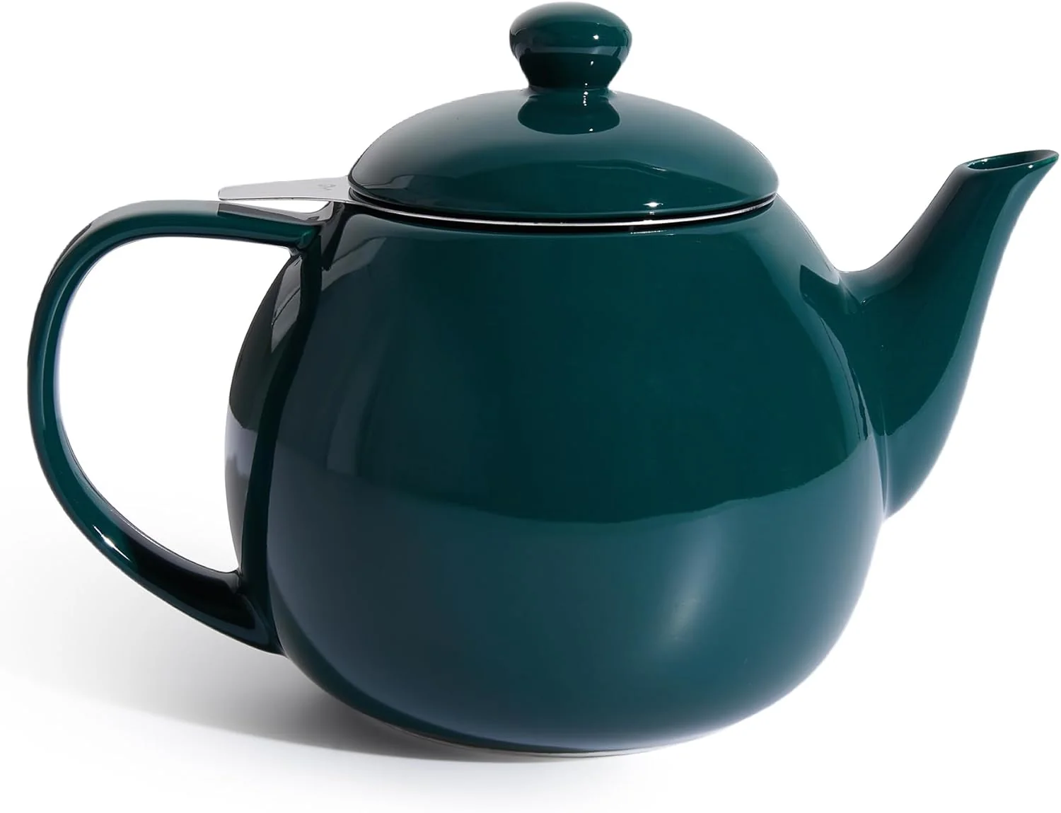 Pure Sweese Teapots for Tea 27 oz Porcelain Tea pot with Removable Stainless Steel Infuser Tea Pots for Loose Tea – Dark Green Top-Quality