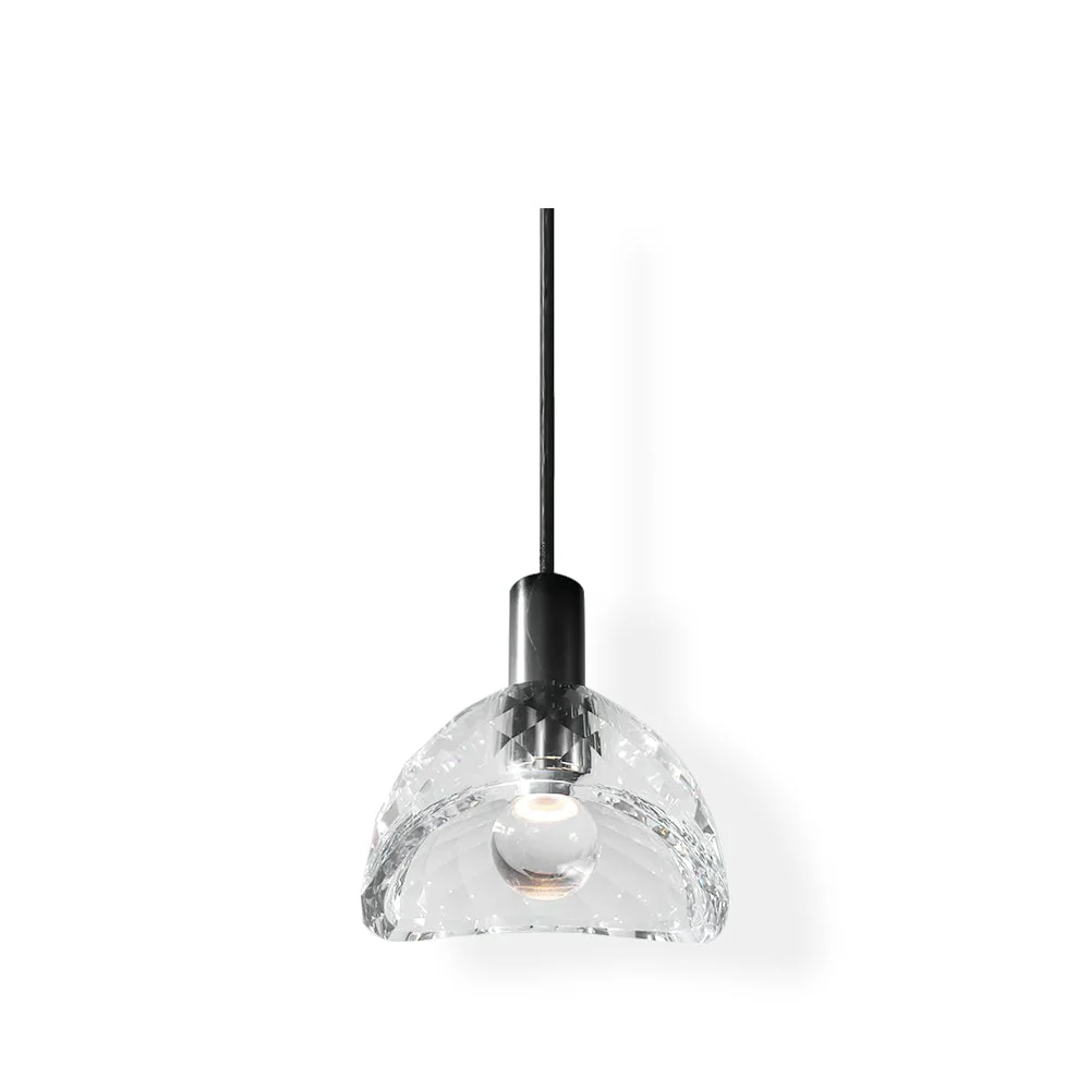 Genuine Ebbe Crystal Pendant Lamp Green