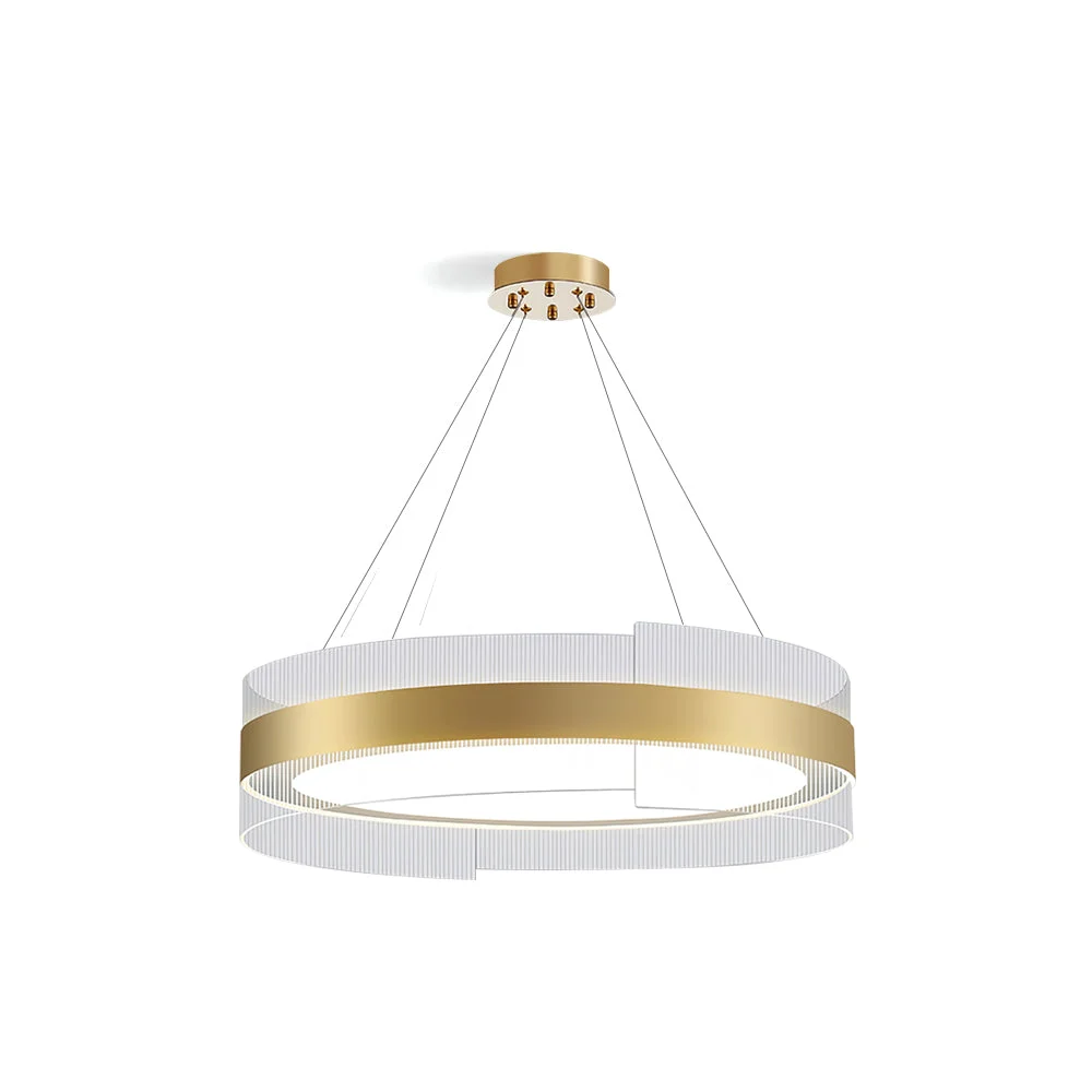 Specialty Genevieve Round LED Chandelier First-Class