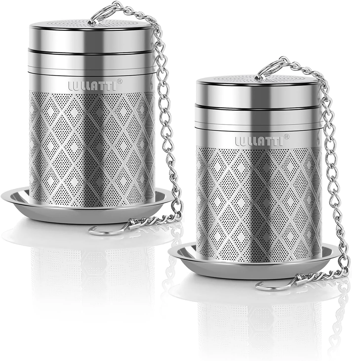Carefully Designed Tea Infusers for Loose Tea 18 8 Stainless Steel Tea Strainer Set Extra Fine Mesh Tea Steeper for Brew Tea Spices Seasoning First-Class