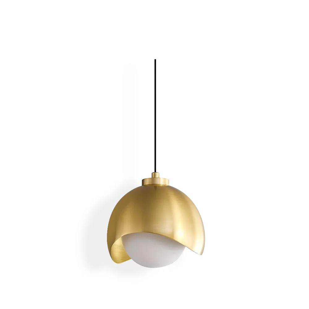 Eco-Friendly Helmet Pendant Lamp Innovative