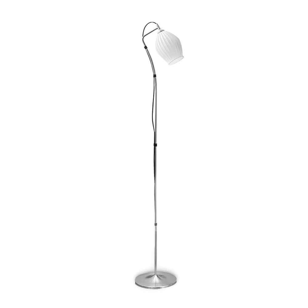 Recyclable Ceramic Ribbed Floor Lamp Fashionable