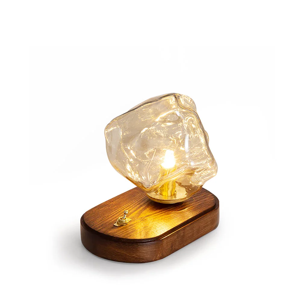Sustainable Ice Inspired Table Lamp Eco-Friendly
