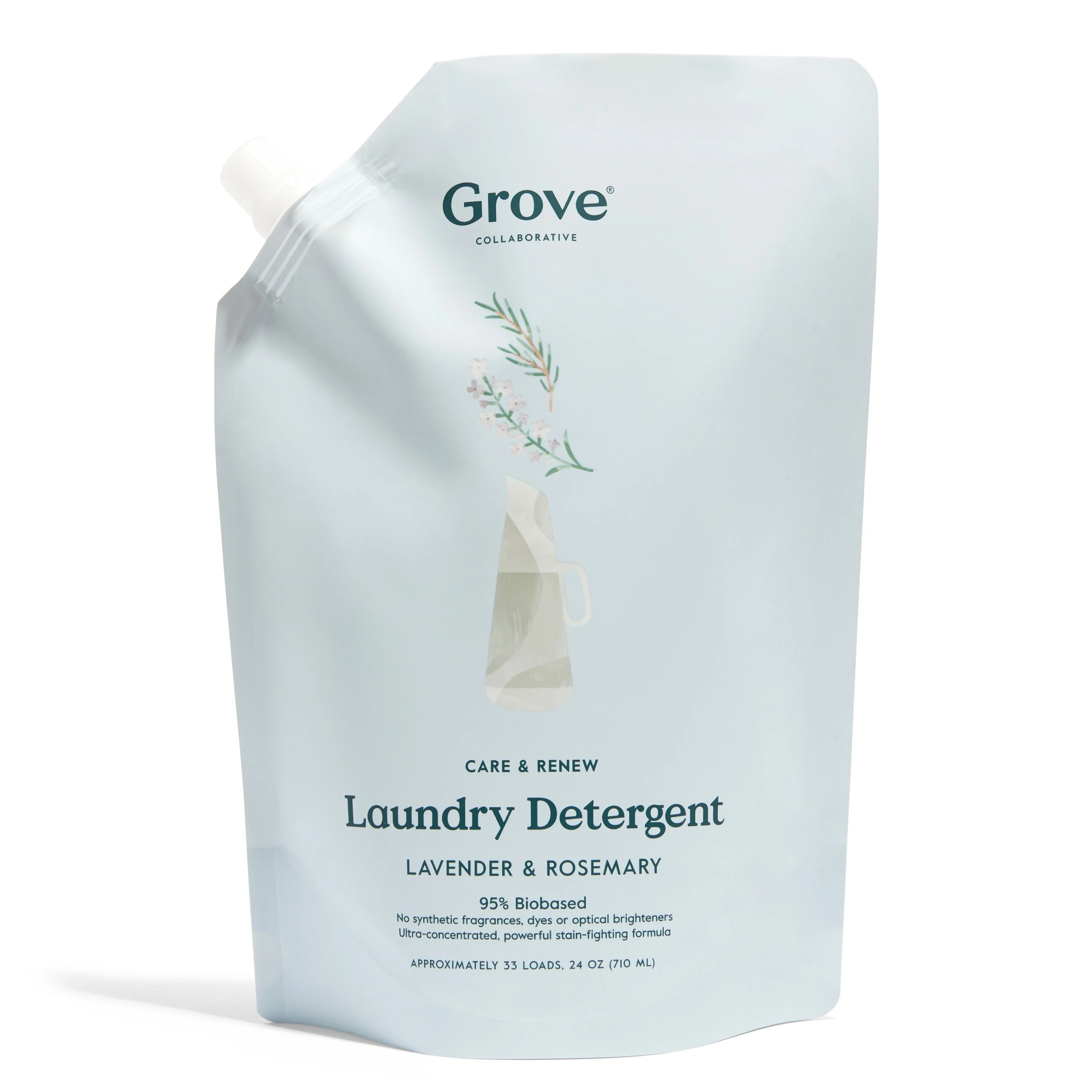 Original Grove Co. Care Renew Liquid Laundry Detergent Modern