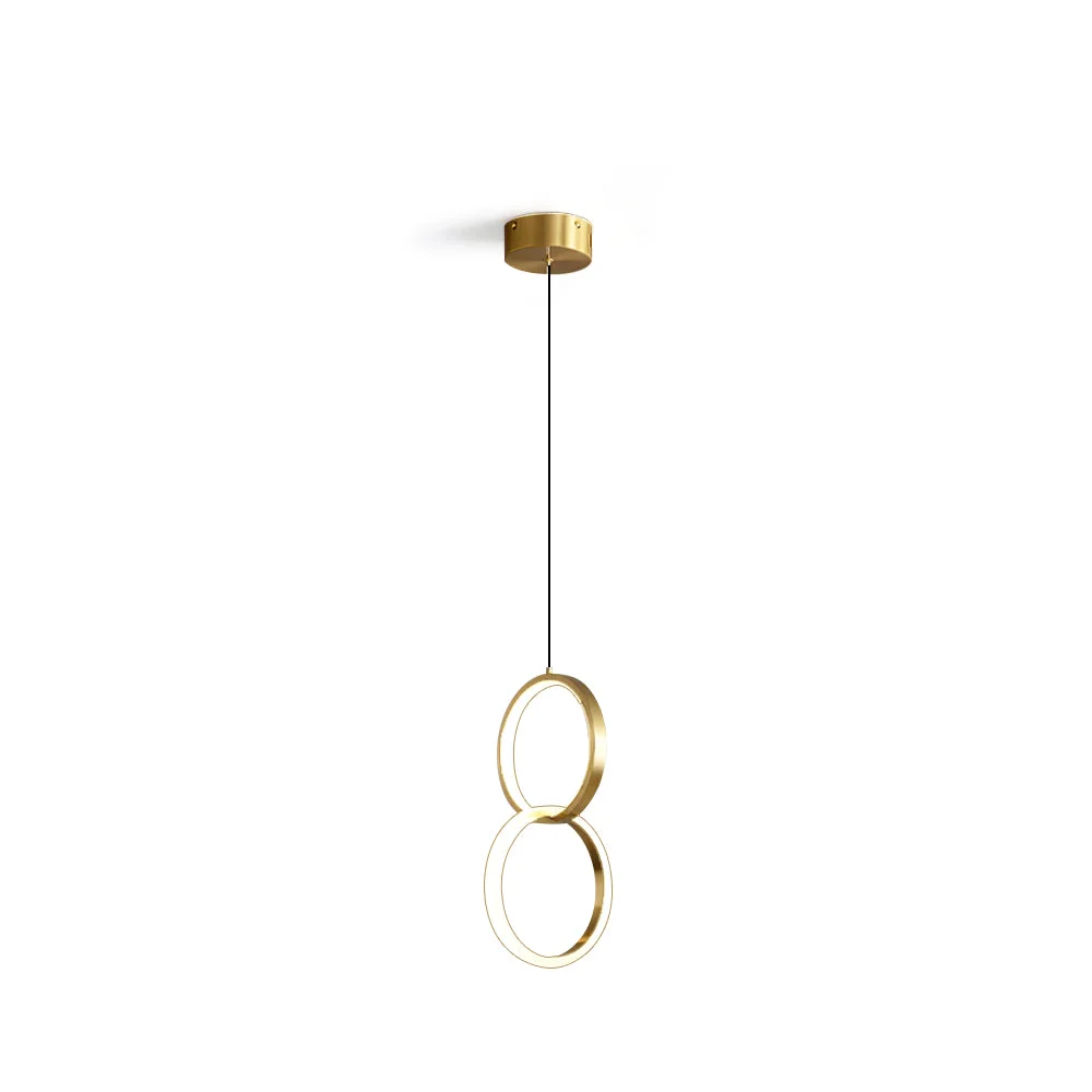Premium Material Rings Pendant Lamp Comfortable