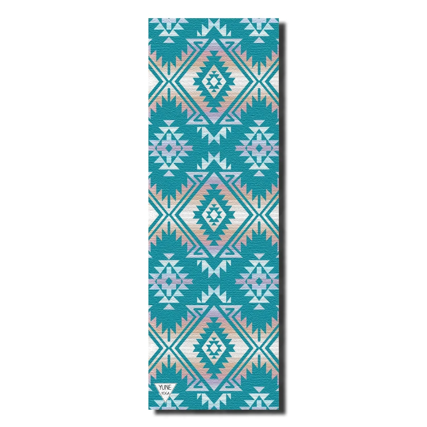Consistent Jerome Lake Yoga Mat – 6 mm Extra Thick Double-Sided Non-Slip Eco-Friendly PER with Deep Blue Water Design Yune Yoga High-Performance