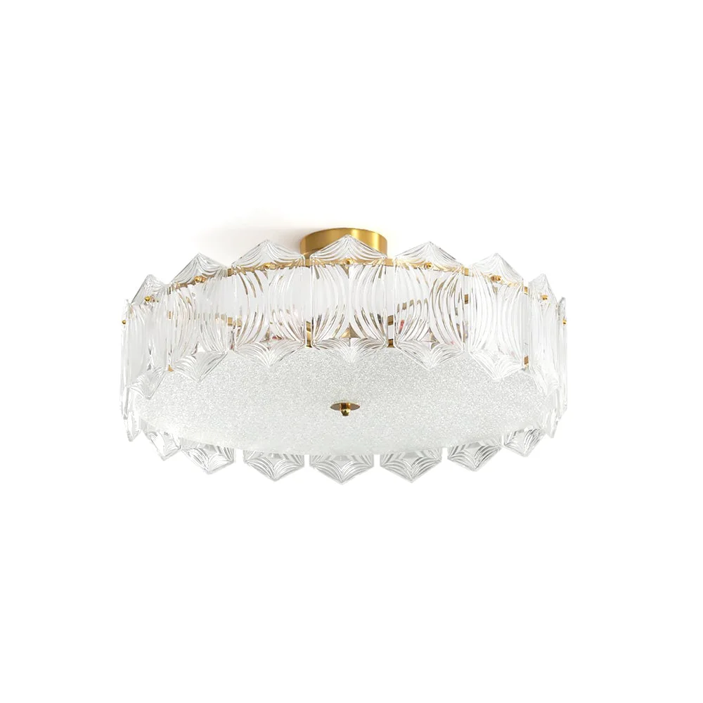 Dependable Ruby Round Ceiling Lamp Minimalist