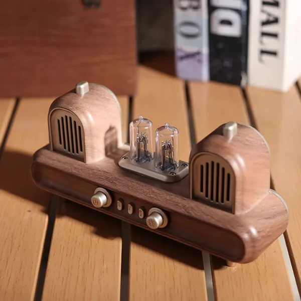 Artisan Retro Bluetooth Speaker with Atmosphere Lamp Fashionable