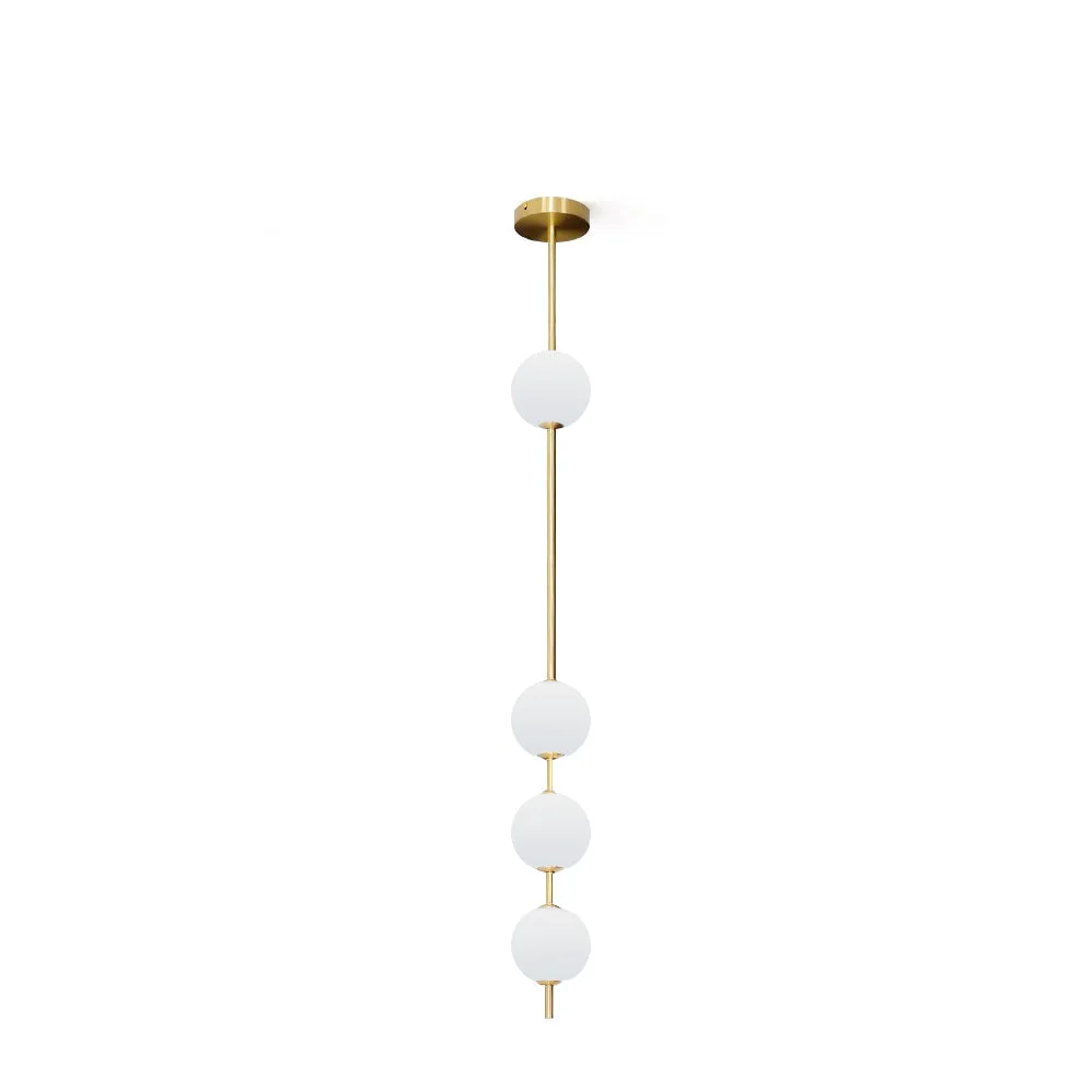 Classic Vertical Balls Pendant Lamp Sophisticated