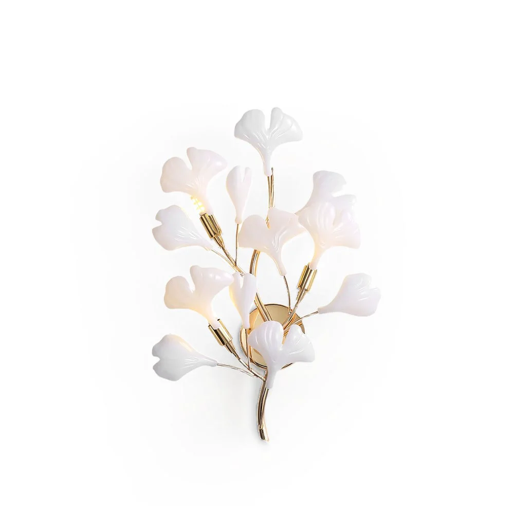 Authentic Gingko Wall Lamp Smooth