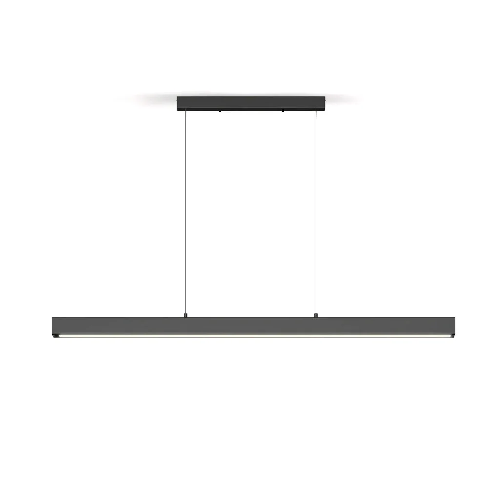 Fine Edge Linear Island Chandelier Sophisticated