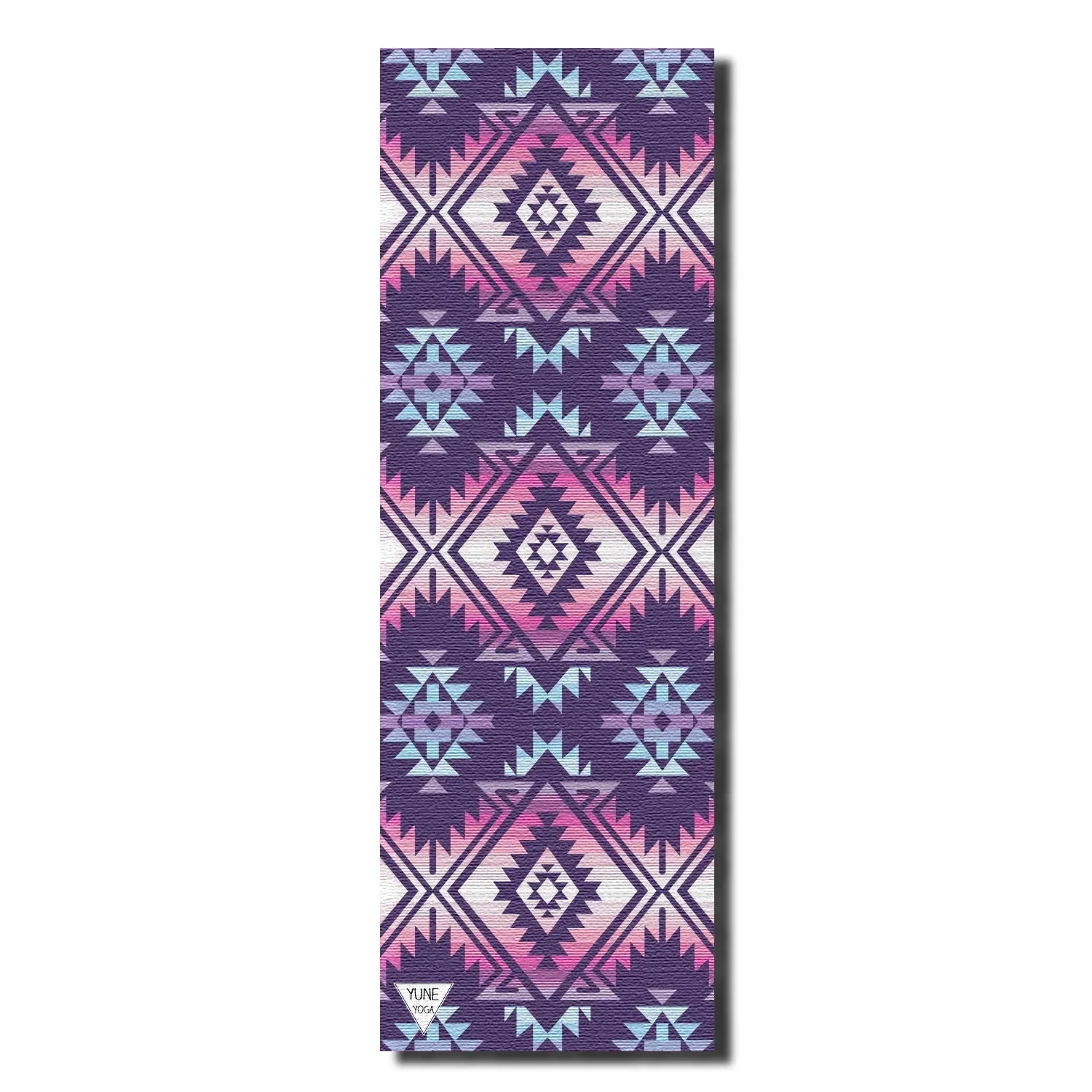 Practical Jerome Midnight Yoga Mat – 6 mm Extra Thick Double-Sided Non-Slip Eco-Friendly PER with Deep Purple Midnight Design Yune Yoga Artisan