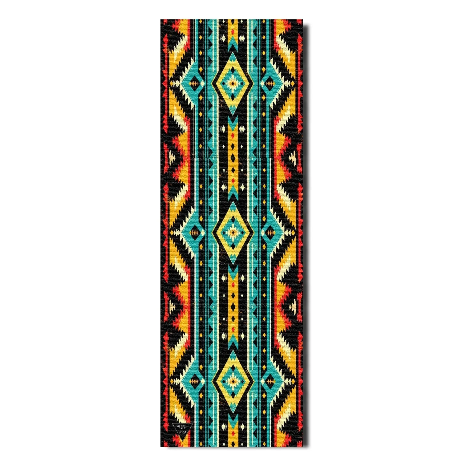 Practical Wolfs Eye Yoga Mat – 6 mm Extra Thick Double-Sided Non-Slip Eco-Friendly PER with UV-Printed Design Yune Yoga Premium