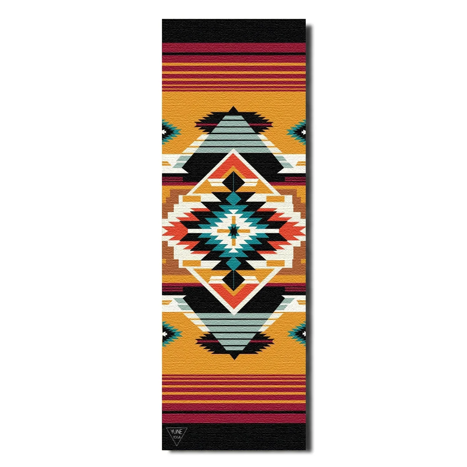Refined Coyote Falls Yoga Mat – 6 mm Extra Thick Double-Sided Non-Slip Eco-Friendly PER with UV-Printed Canyon Design Yune Yoga Sophisticated