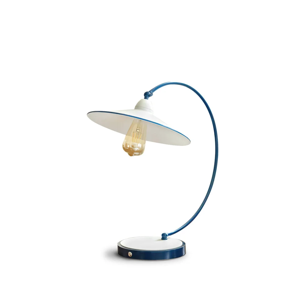 Fast Swan Blue Table Lamp Authentic
