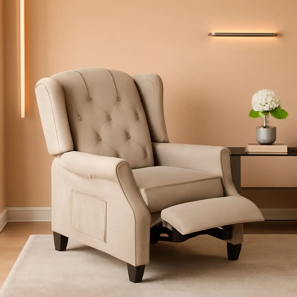 Trusted Wingback Recliner Chair With Massage And Heat For Living Room Top-Quality