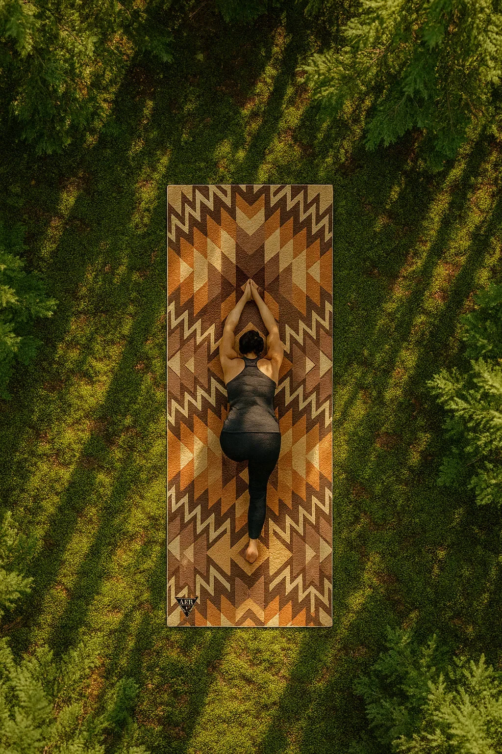Advanced Red Rocks Sunrise Yoga Mat – 6 mm Extra Thick Double-Sided Non-Slip Eco-Friendly PER with Desert Sunrise Design Yune Yoga Minimalist