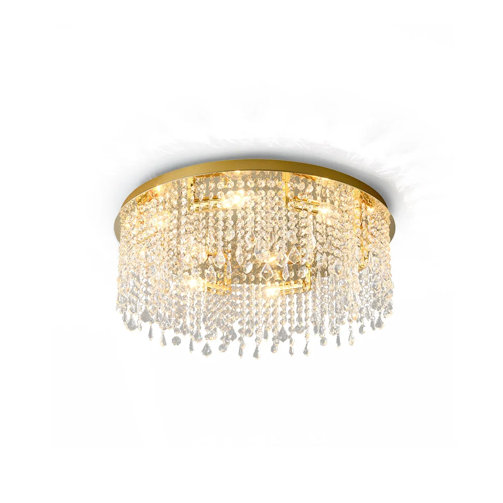 Professional Beirio Crystal Ceiling Lamp Flexible