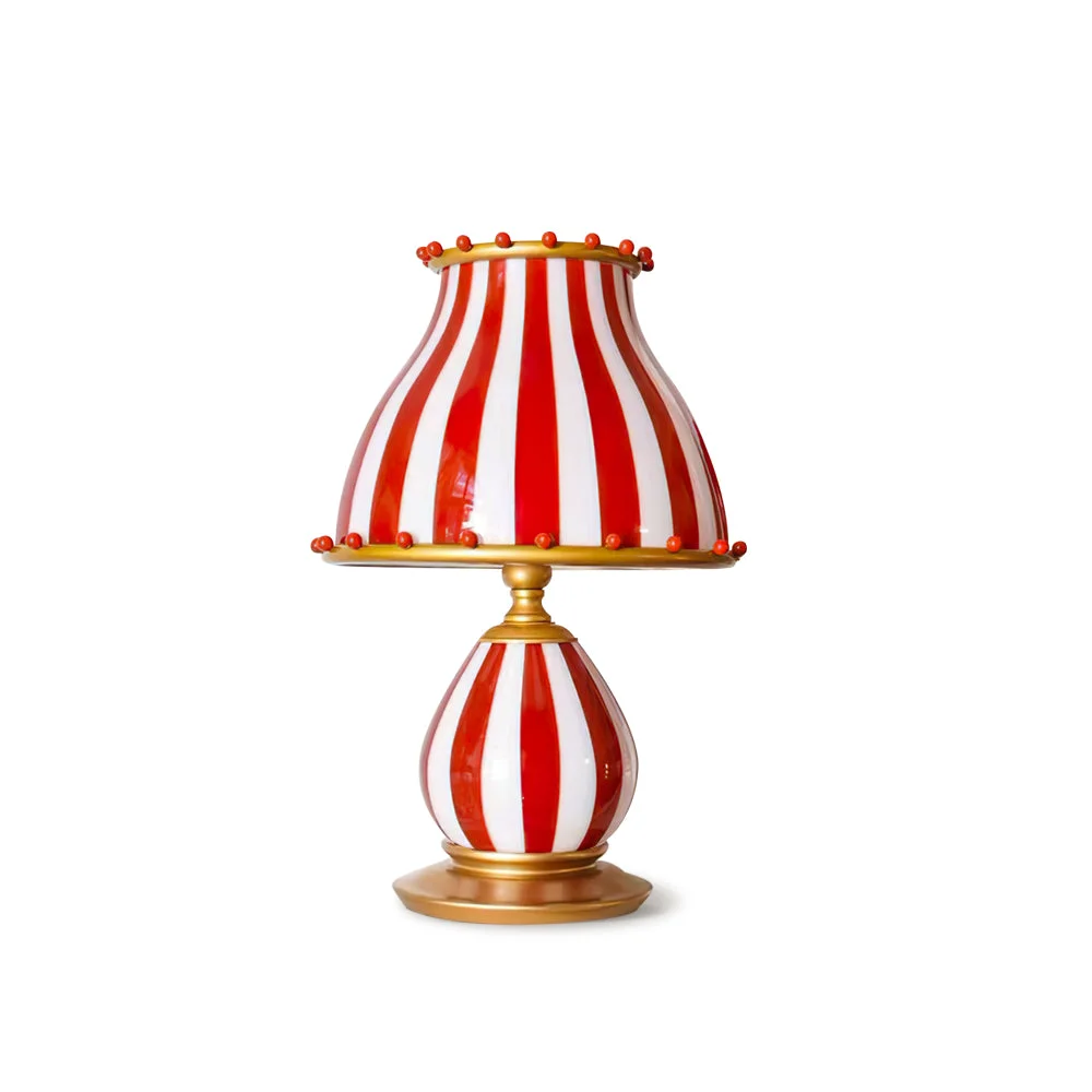 Authentic Circus Troup Table Lamp Relaxed