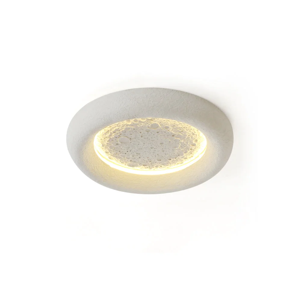 Practical Lunar Glow Ceiling Lamp Functional