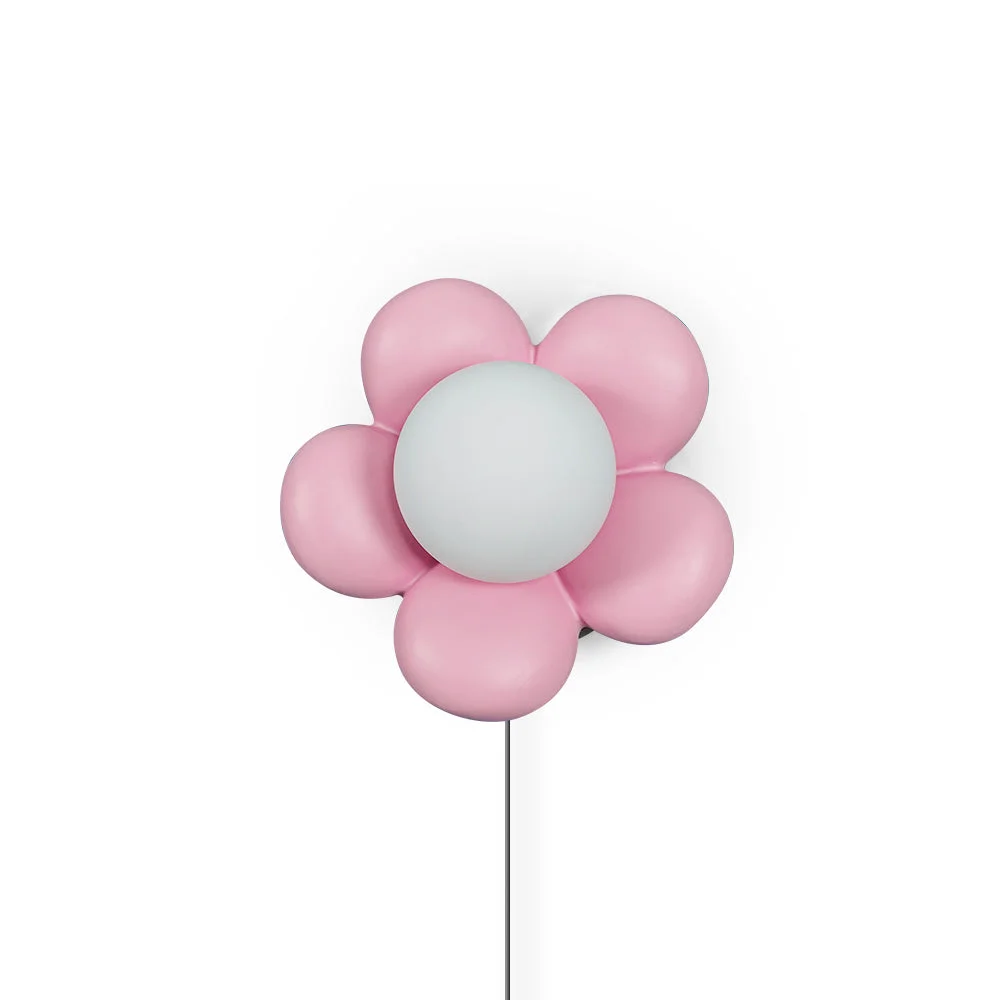 Organic Bloom Flower Plug In Wall Lamp Advanced