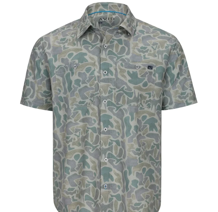 Sophisticated Cabo Vintage Camo Shirt Premium