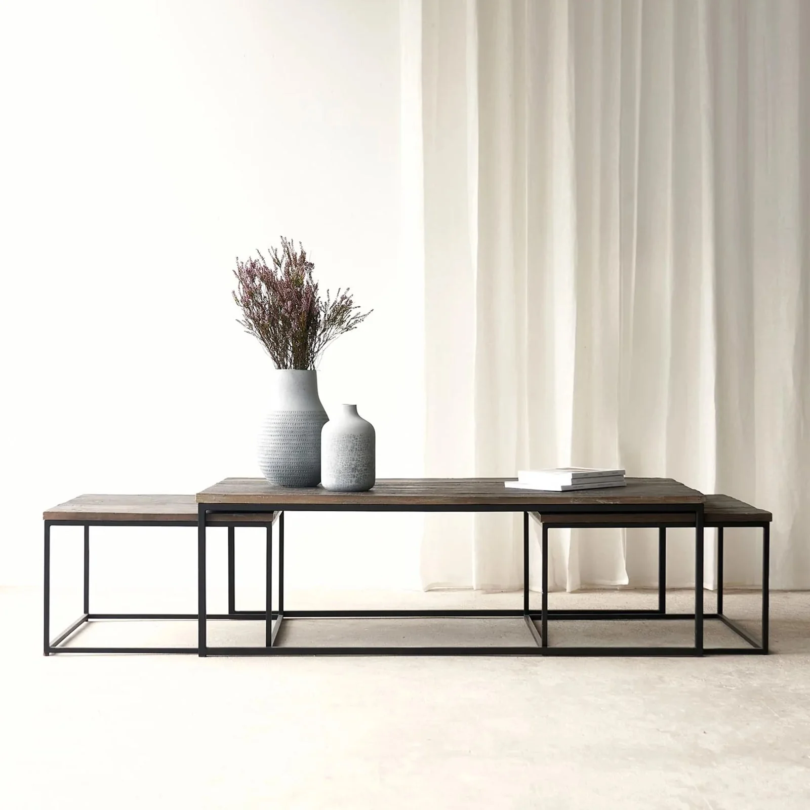 Advanced Prato Nested Coffee Table Square Flexible