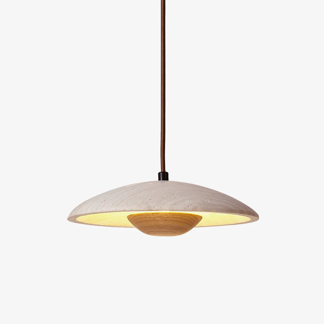 Solid Solara Wood Pendant Lamp Sophisticated