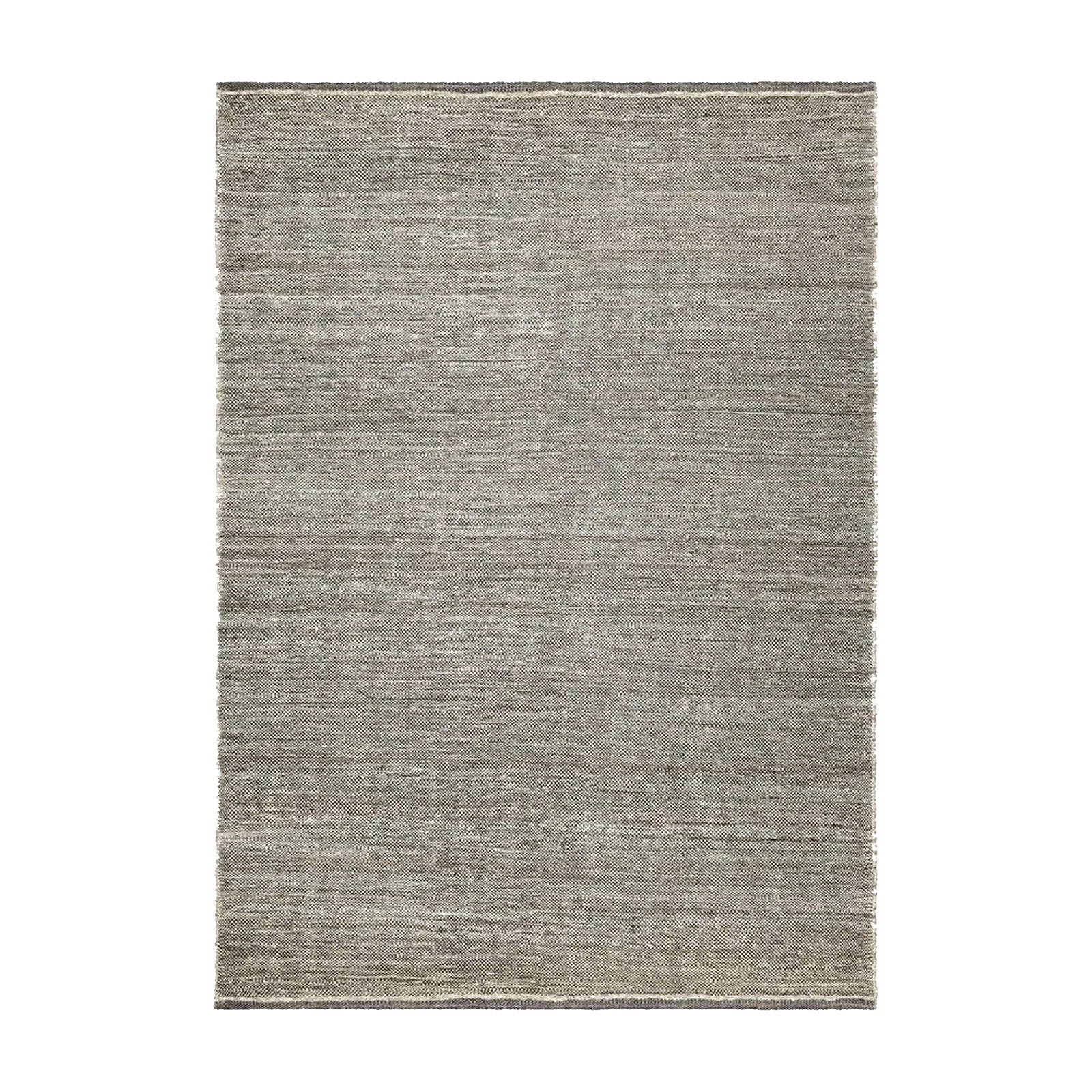 Safe Checked Kilim Rug Natural Detailed