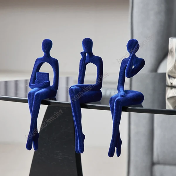 Trendy Nordic Abstract Figurines Premium