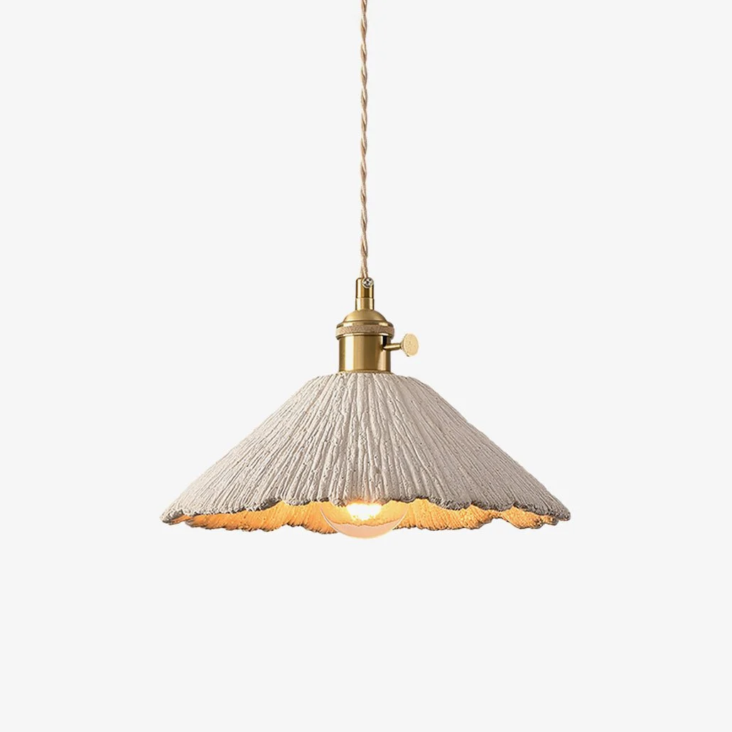 User-Friendly Microcement Pendant Lamp Relaxed