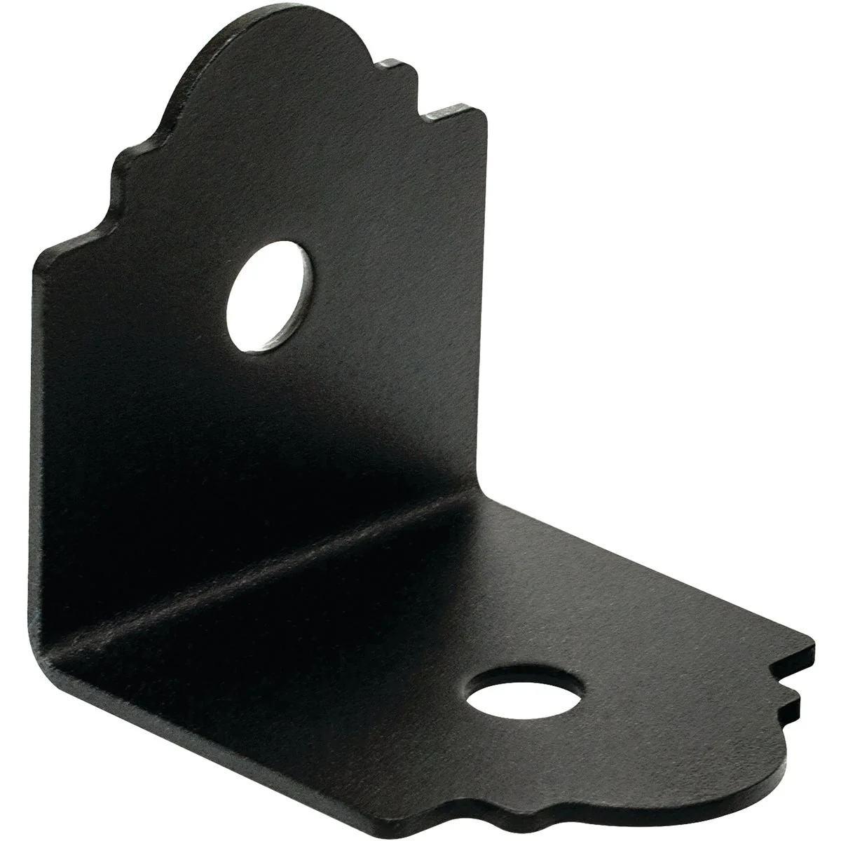 Premium Simpson Strong-Tie Outdoor Accents 4X ZMAX Galvanized Steel Black Reinforcing Angle Sustainable
