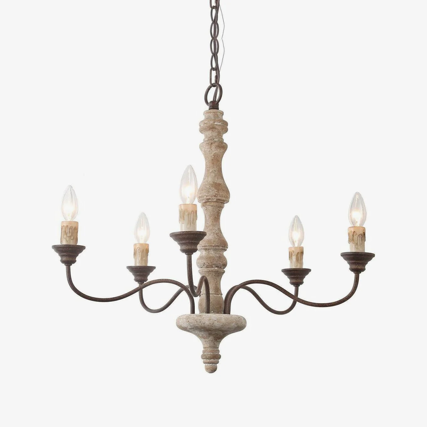 Recyclable Candlestick Farmhouse chandelier Specialty