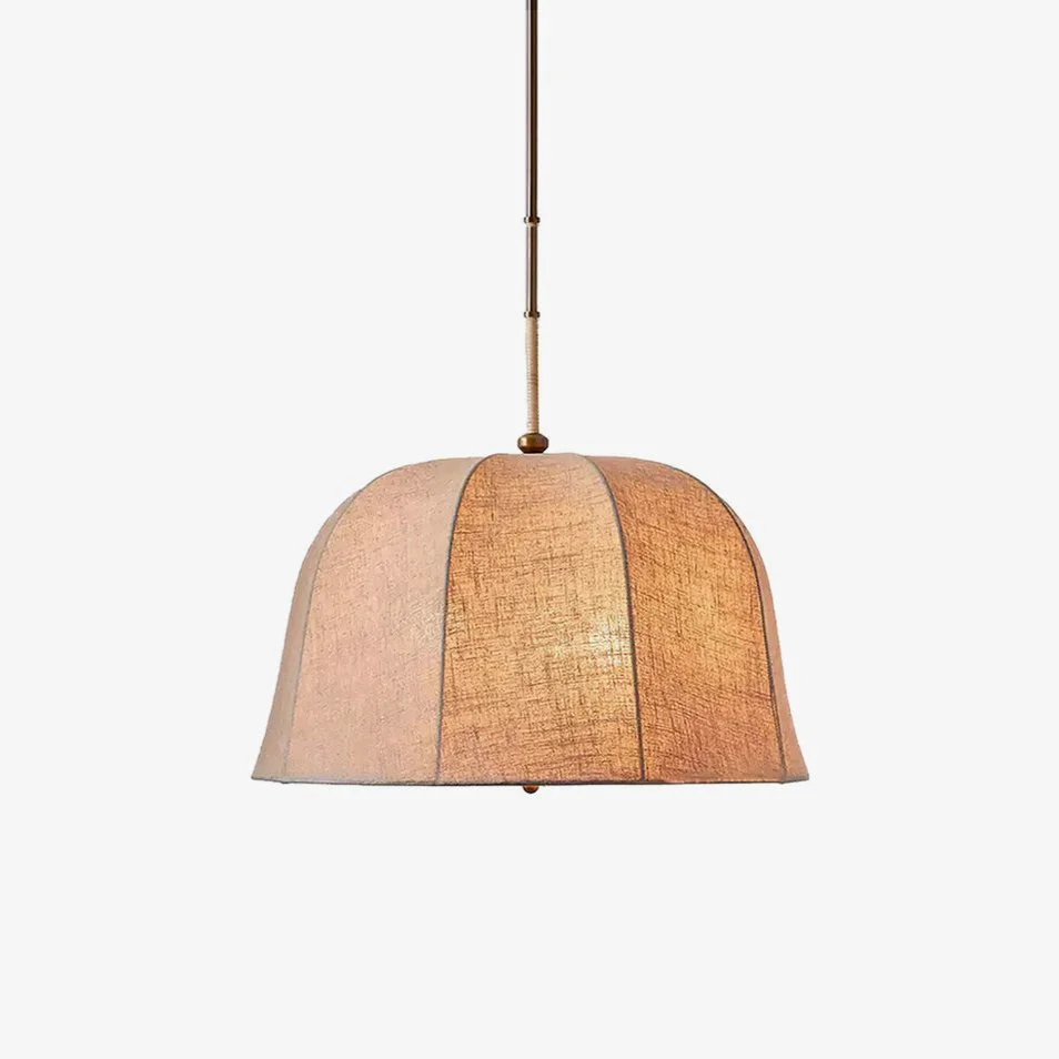 Healthy Sienna Linen Pendant Lamp Professional