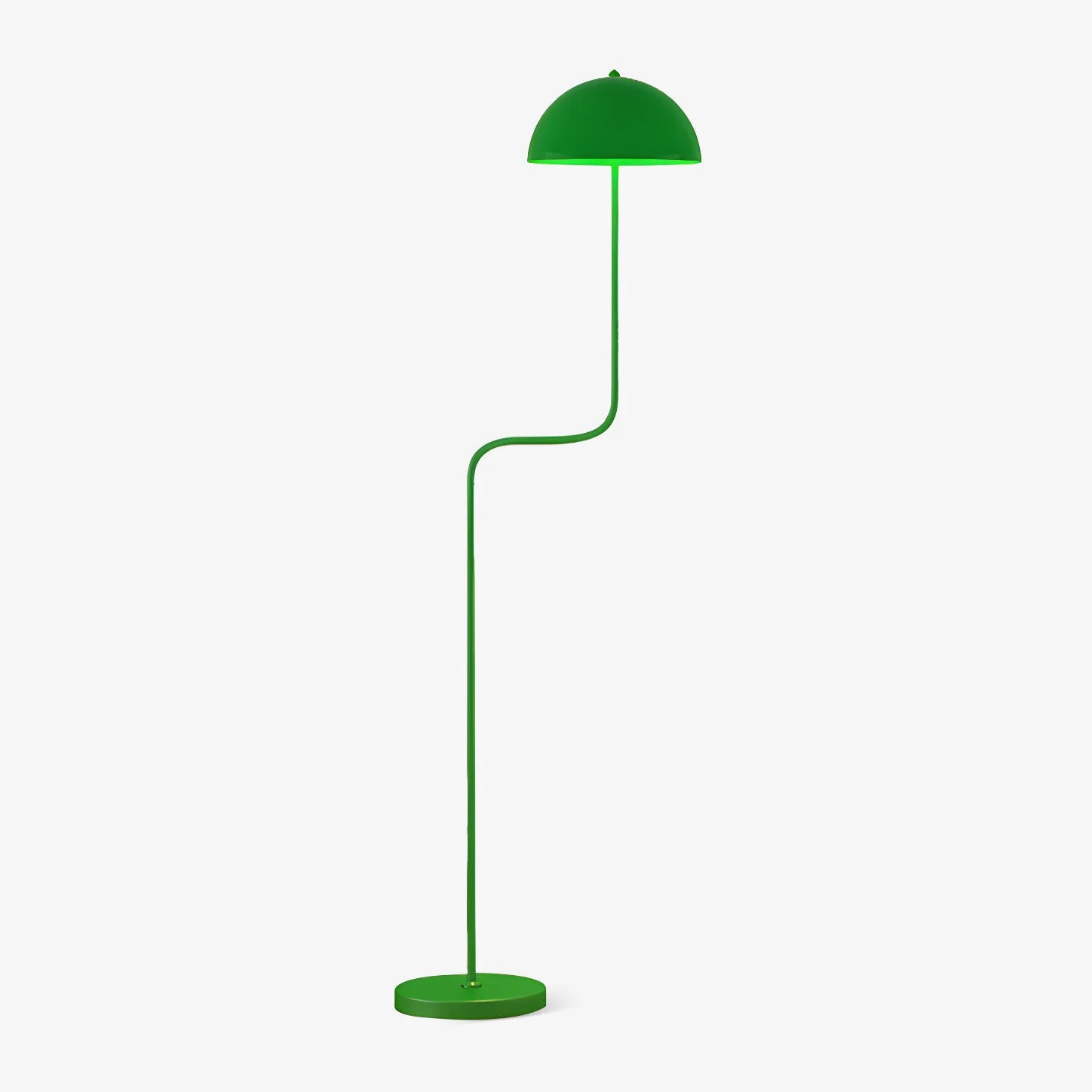 Organic Verdant Arc Floor Lamp Modern