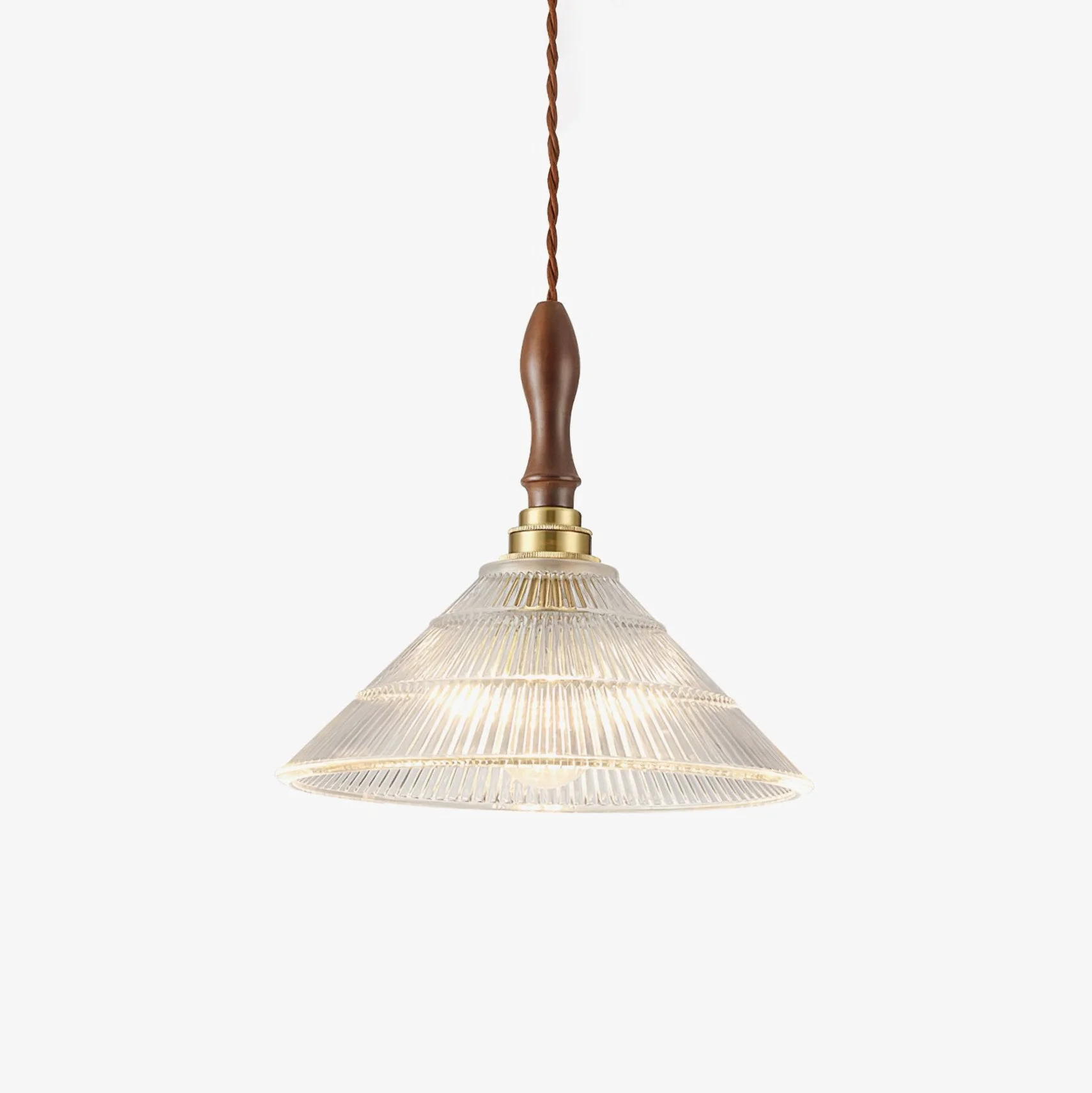 Practical Vintage Ripple Pendant Lamp Consistent