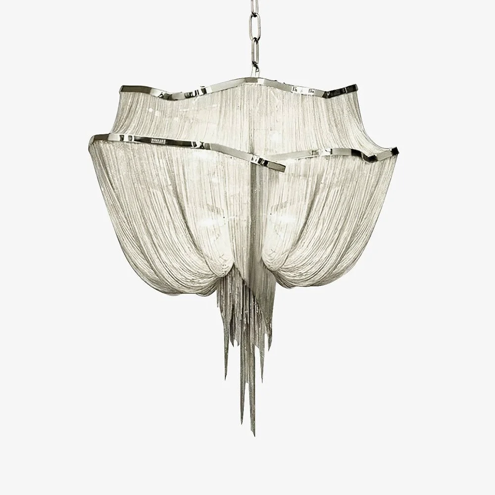 Official Chains Shimmering Chandelier Minimalist