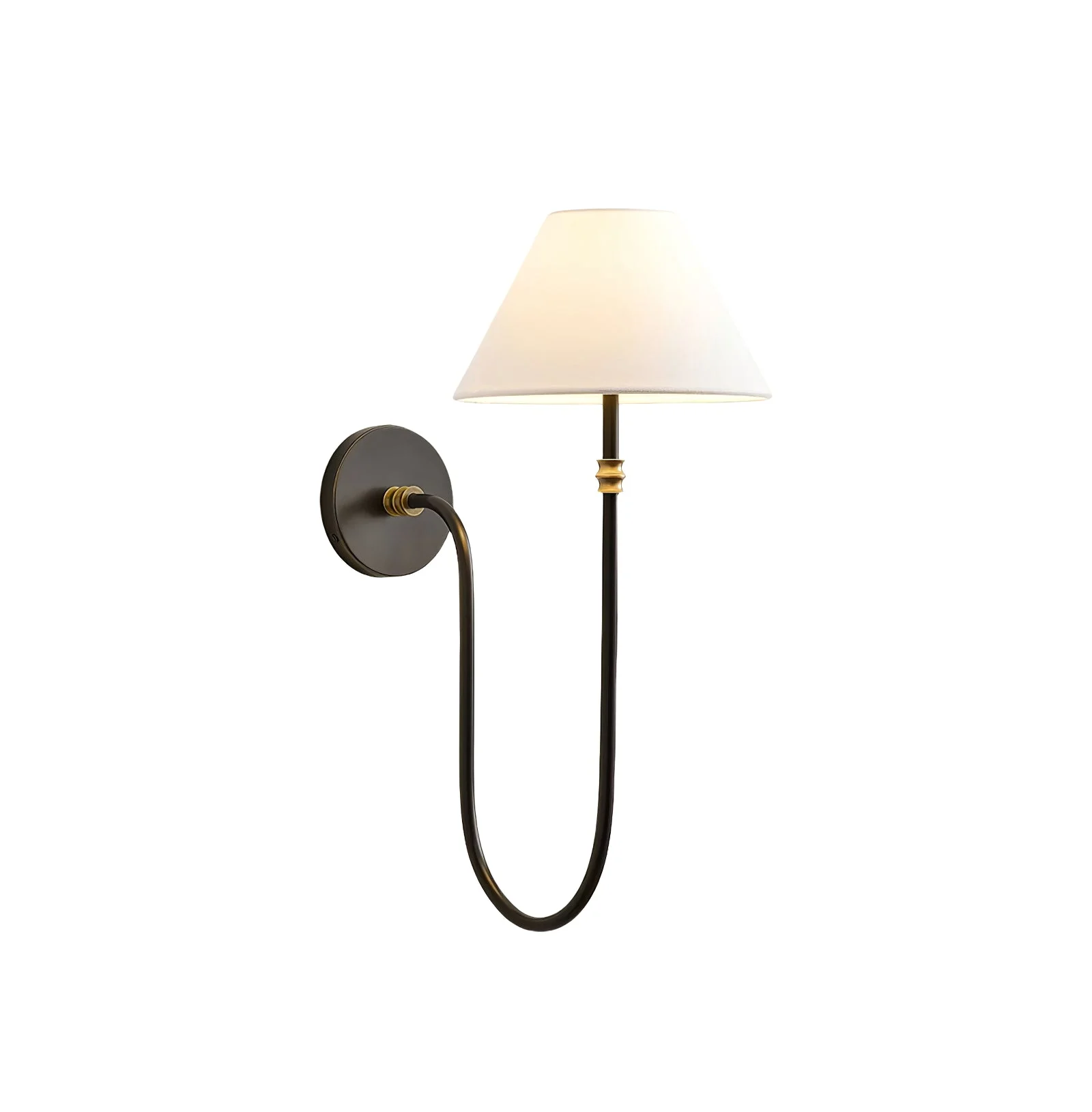 Authentic Collins Shaded Wall Light Eco-Friendly