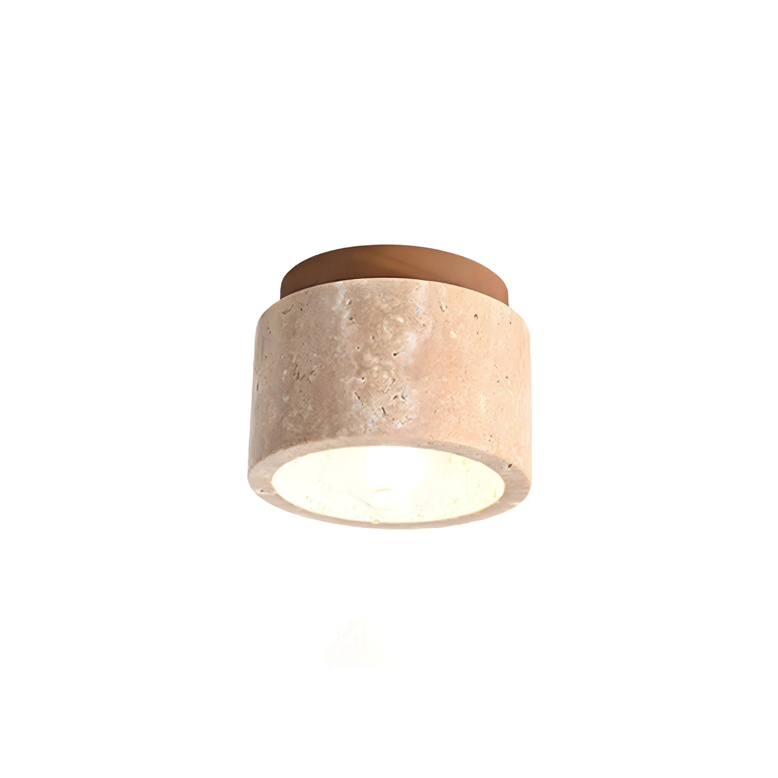 Responsible Minimalist Rustic Stone Ceiling Light Original