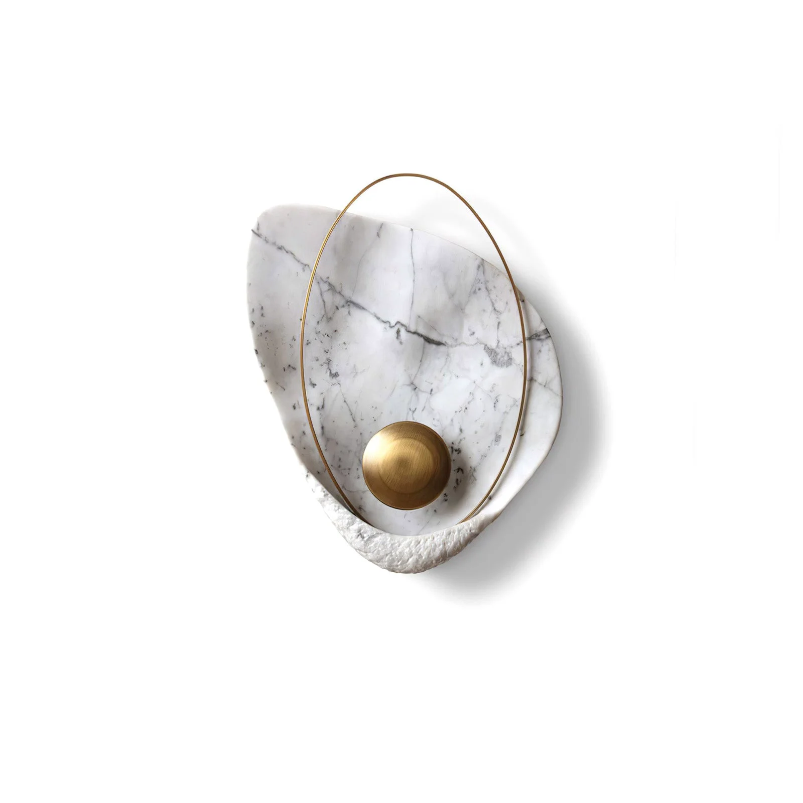 User-Friendly Artisan Shell Marble Wall Sconce Proven