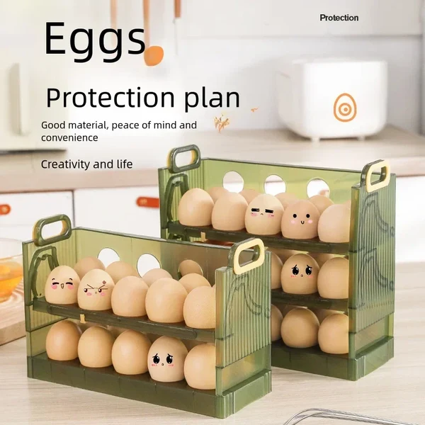 Carefully Designed Acrylic Egg Storage Box Artisan