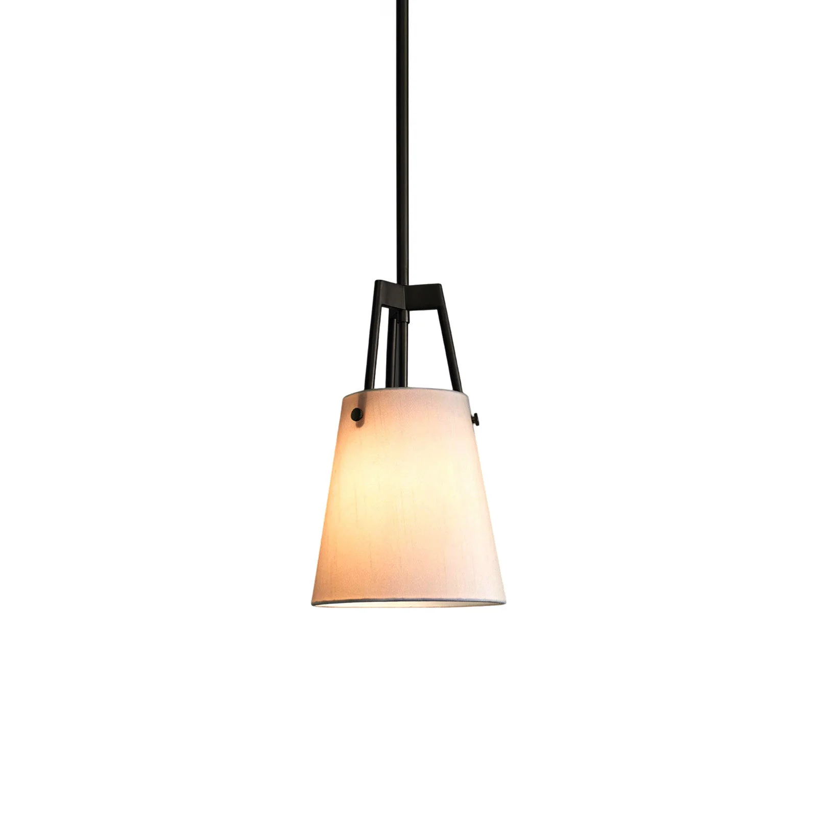 Minimalist Modern Fabric Shade Corniche Pendant Lamp Comfortable